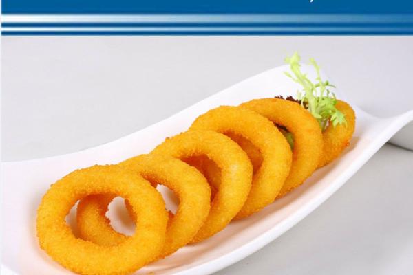 Breaded squid rings