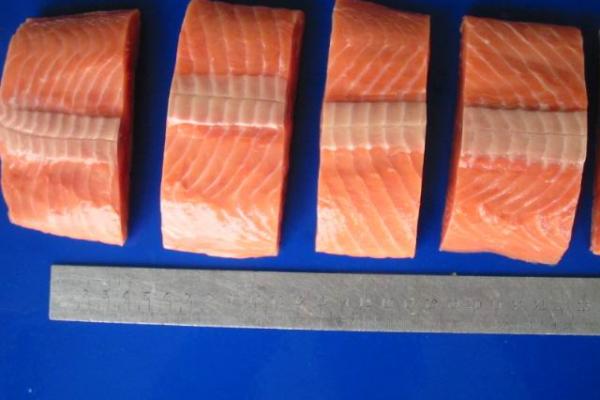 Frozen Chum Salmon Fillets/Portion 